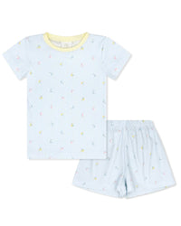 Landon Short Set - Beach Bounce, Yellow