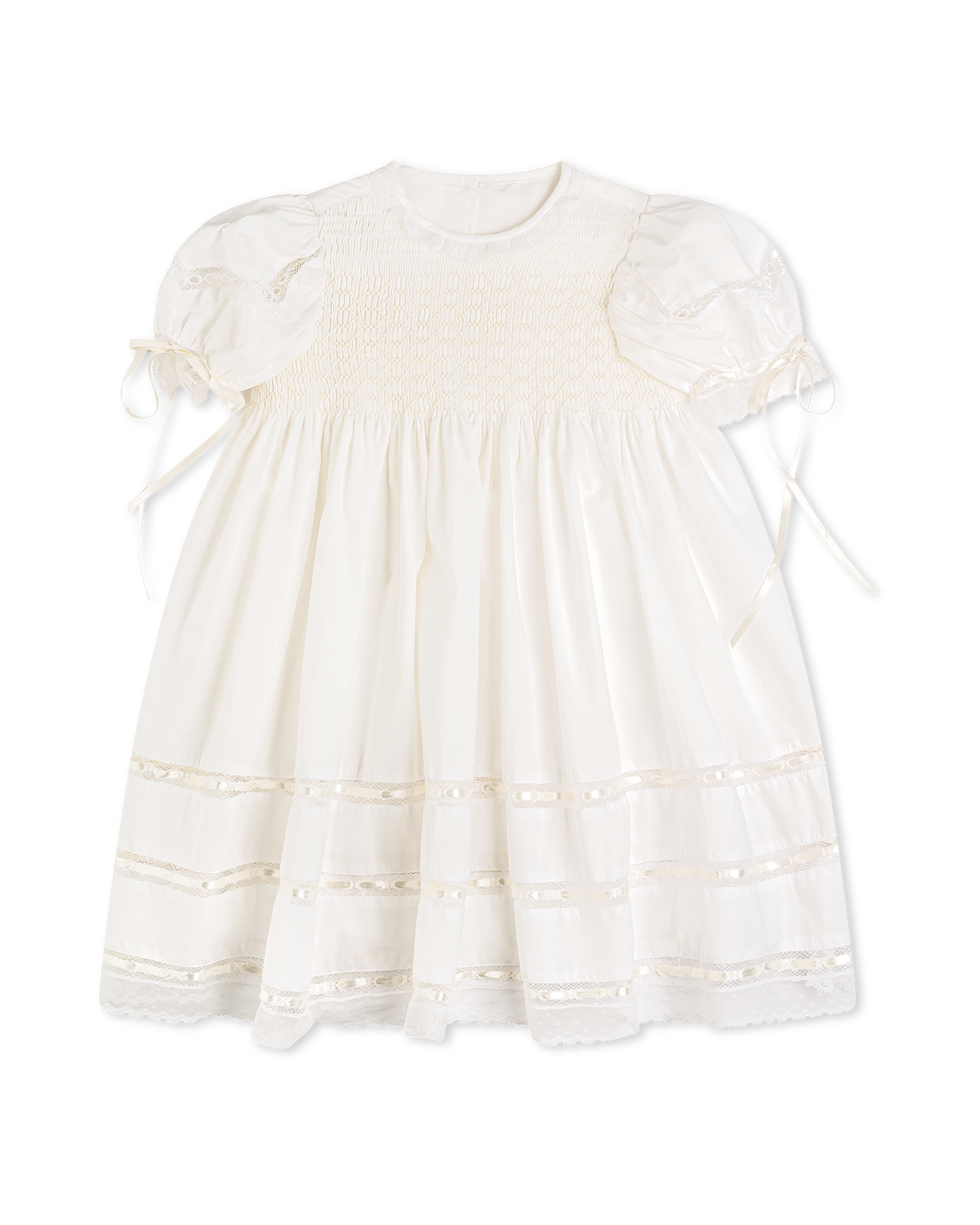 Middleton Dress - Blessings White Batiste