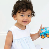 Charming Bubble - Seaside Blue Ministripe