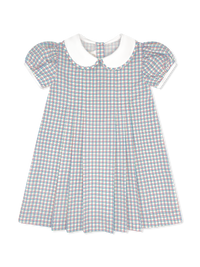 Perfectly Pleated Dress - Primary Plaid