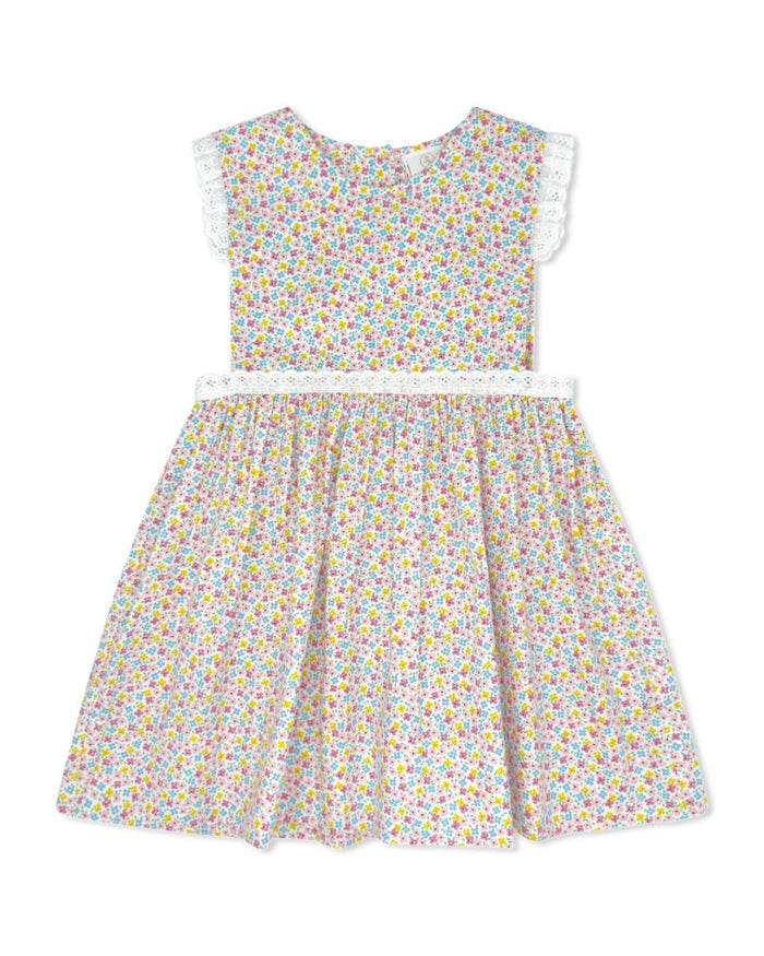 Pinafore Dress - Franklin Floral - Classic Dresses | Lullaby Set