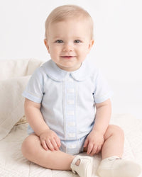 Nate Bubble - Blessings Blue with Ecru - Classic Bubbles | Lullaby Set