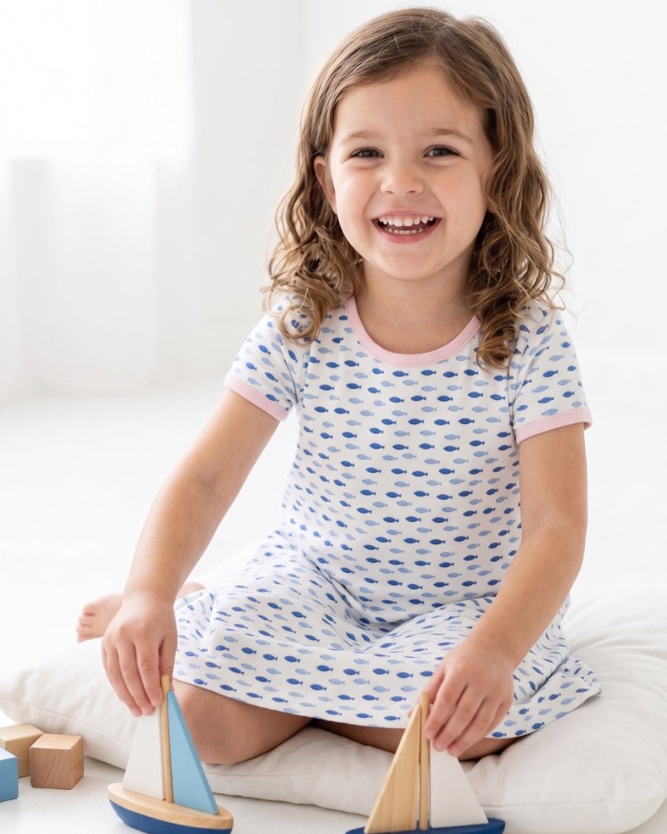 Faith Dress - One Fish, Two Fish - Classic Dresses | Lullaby Set