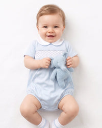 Windsor Bubble - Palmer Blue Pima - Classic Core Baby | Lullaby Set
