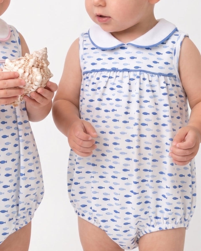 Covington Bubble - One Fish, Two Fish, Blue - Classic Bubbles | Lullaby Set