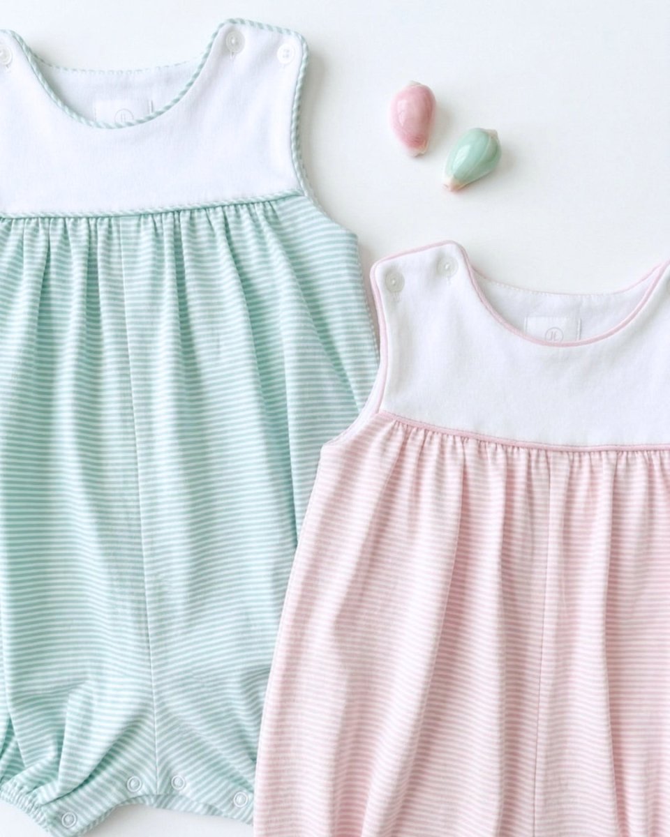 Charming Bubble - Memphis Mint Ministripe - Classic Bubbles | Lullaby Set