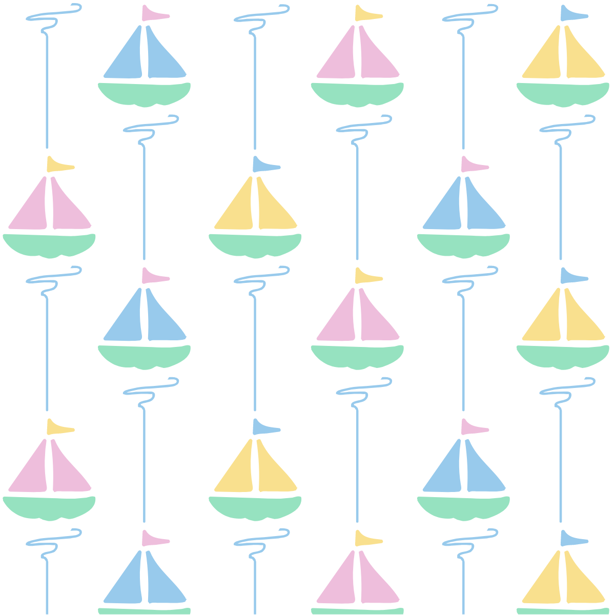 SAMPLE - Once Upon A Time Footie - Seaside Sailboat, Park Pink