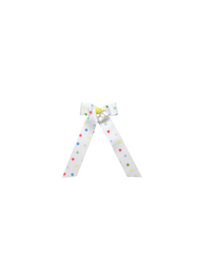 Lola Long Bow - Polka Dot