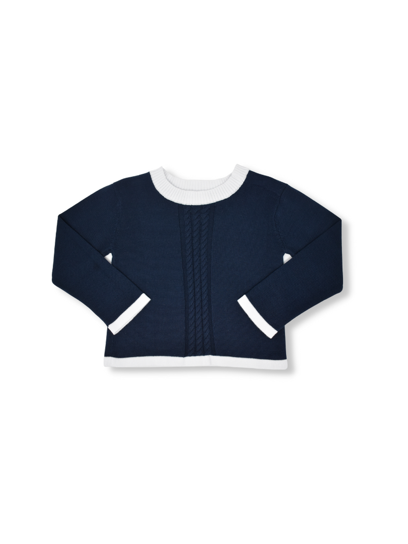 Cozy Up Sweater - Navy