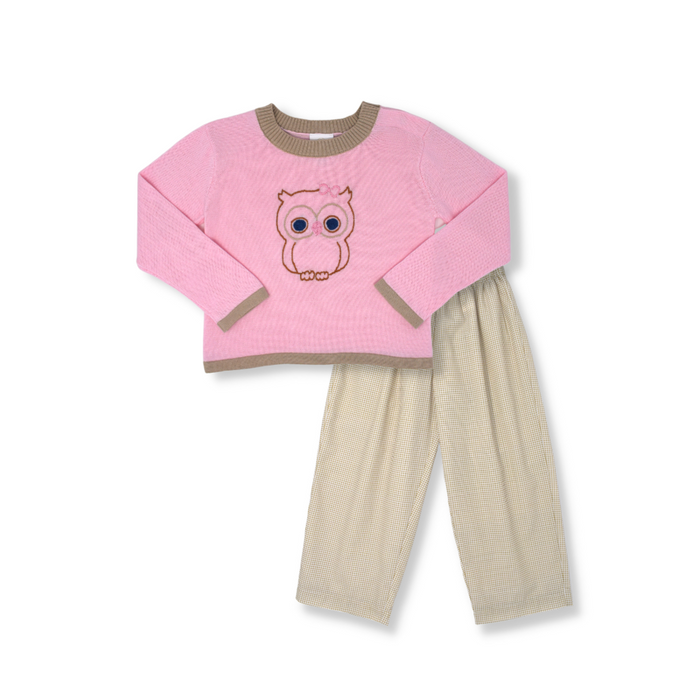 Cozy Up Sweater Pant Set - Girl Owl