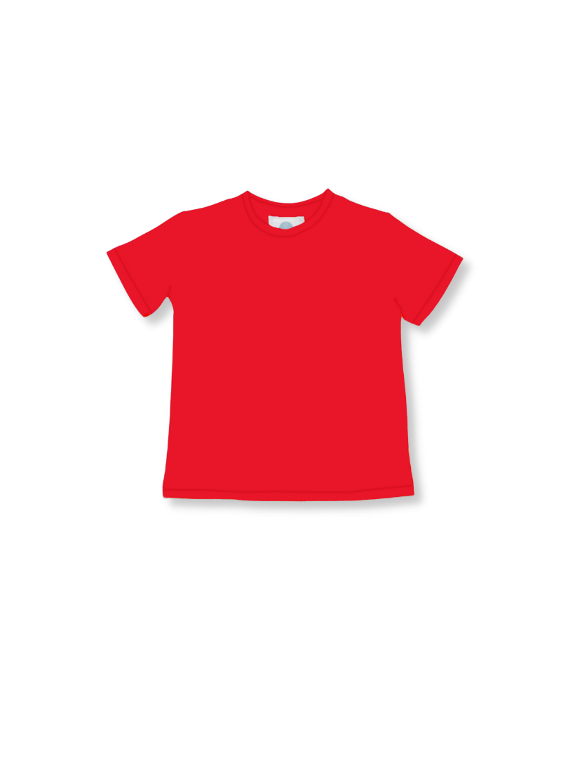 Mens Cody Crew Top - Red