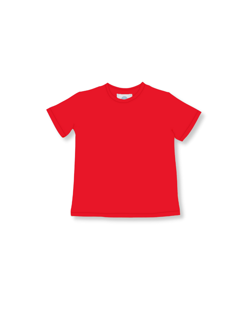 Mens Cody Crew Top - Red