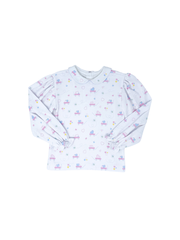 Better Together Blouse LS - Wagon Girl