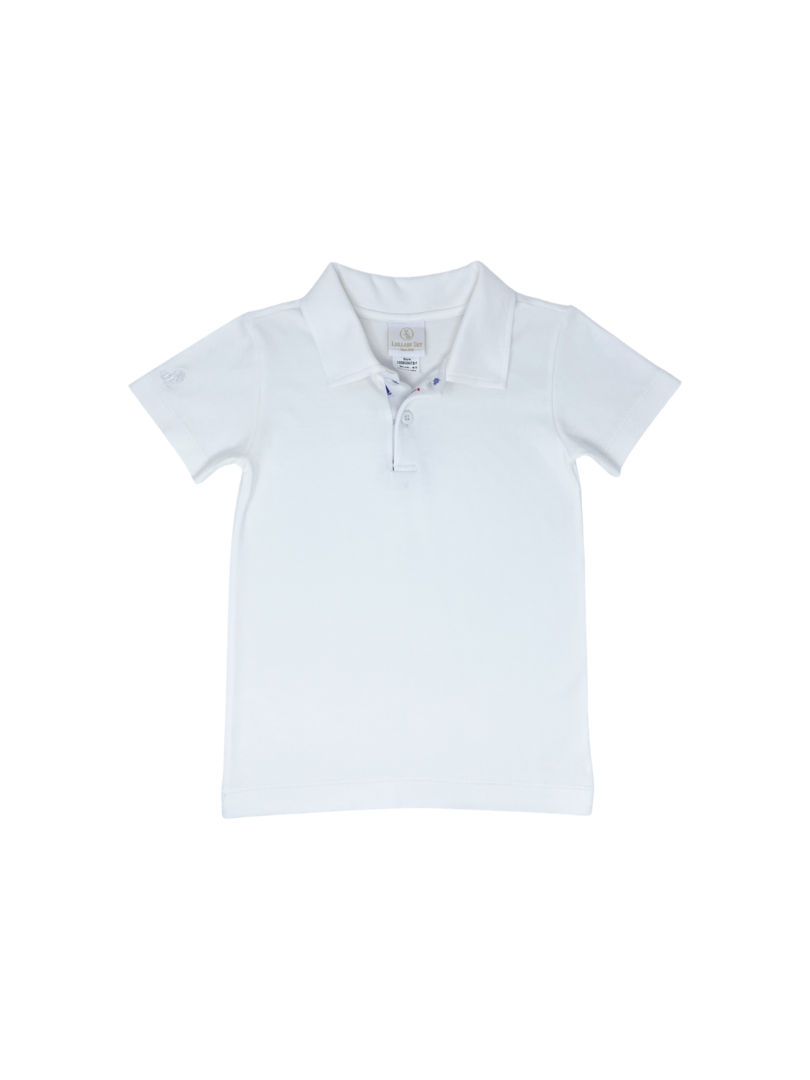 Parker Polo - White / Nautical