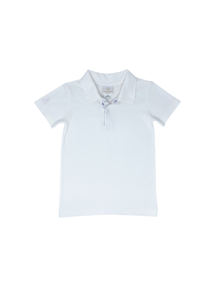 Parker Polo - White / Nautical