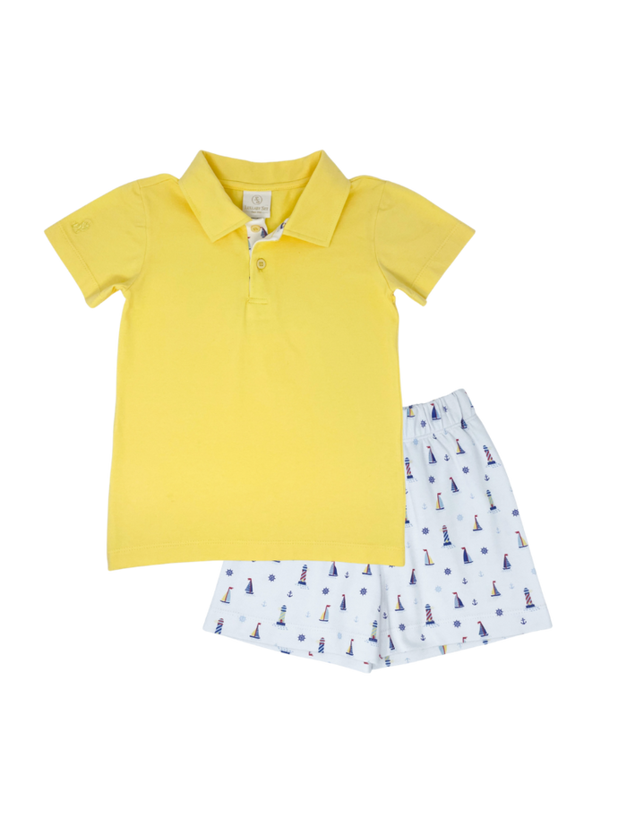 Parker Short Set - Yellow / Nautical