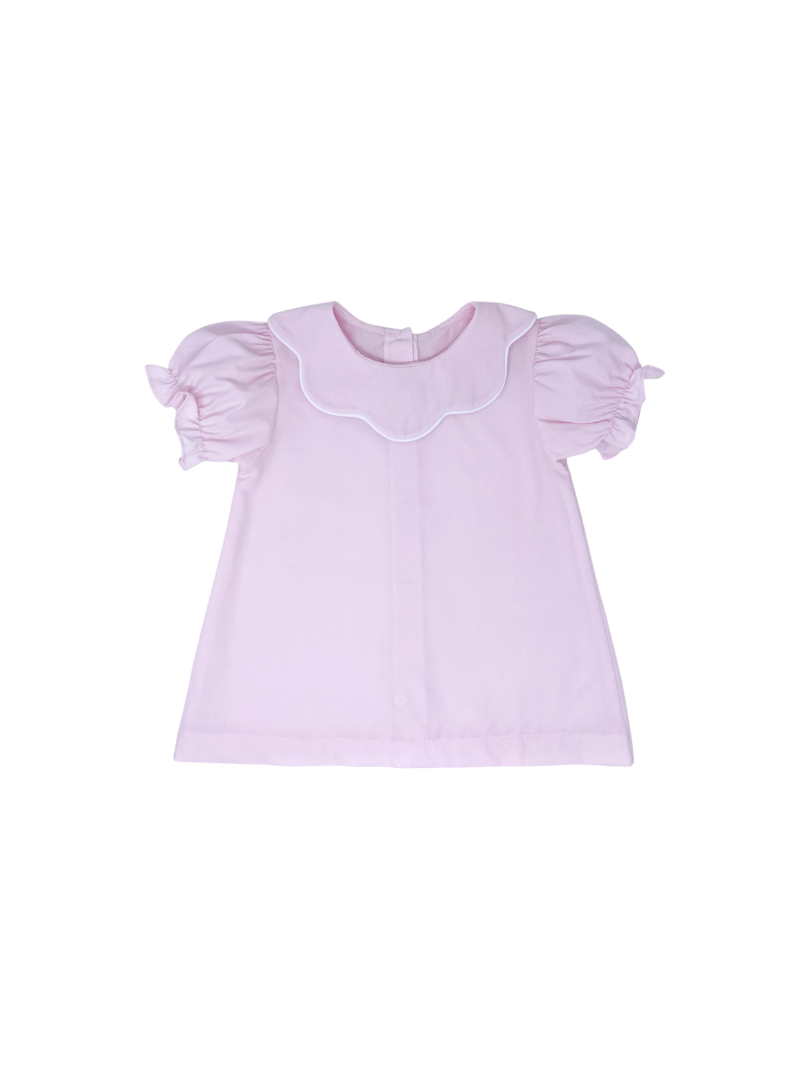 Scarlett Blouse - Pink / White