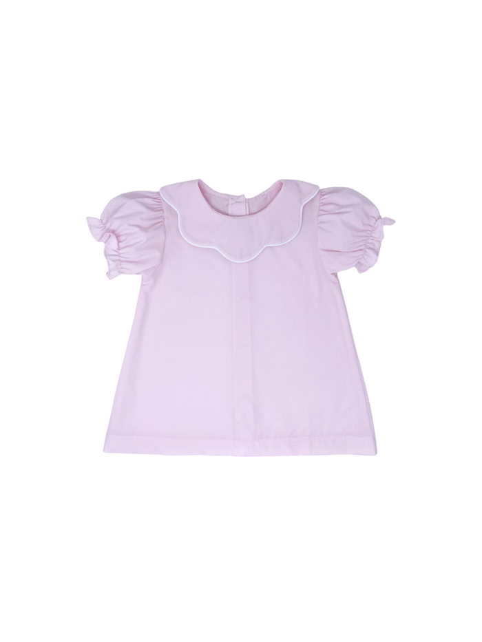 Scarlett Blouse - Pink / White