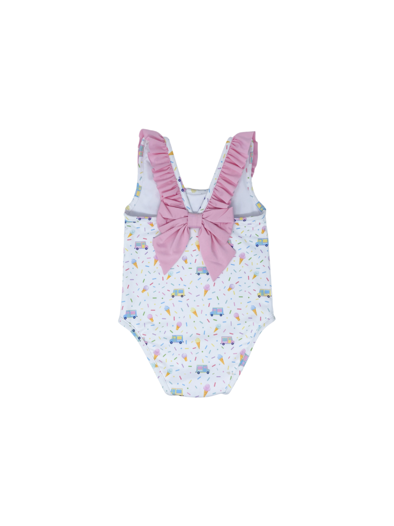 Sarah Swimsuit - Ice Cream / Pink