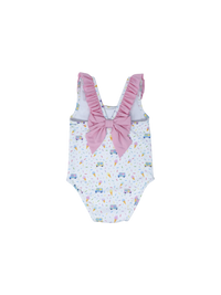 Sarah Swimsuit - Ice Cream / Pink