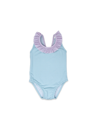 Sarah Swimsuit - Mint / Pink Minigingham