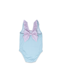 Sarah Swimsuit - Mint / Pink Minigingham