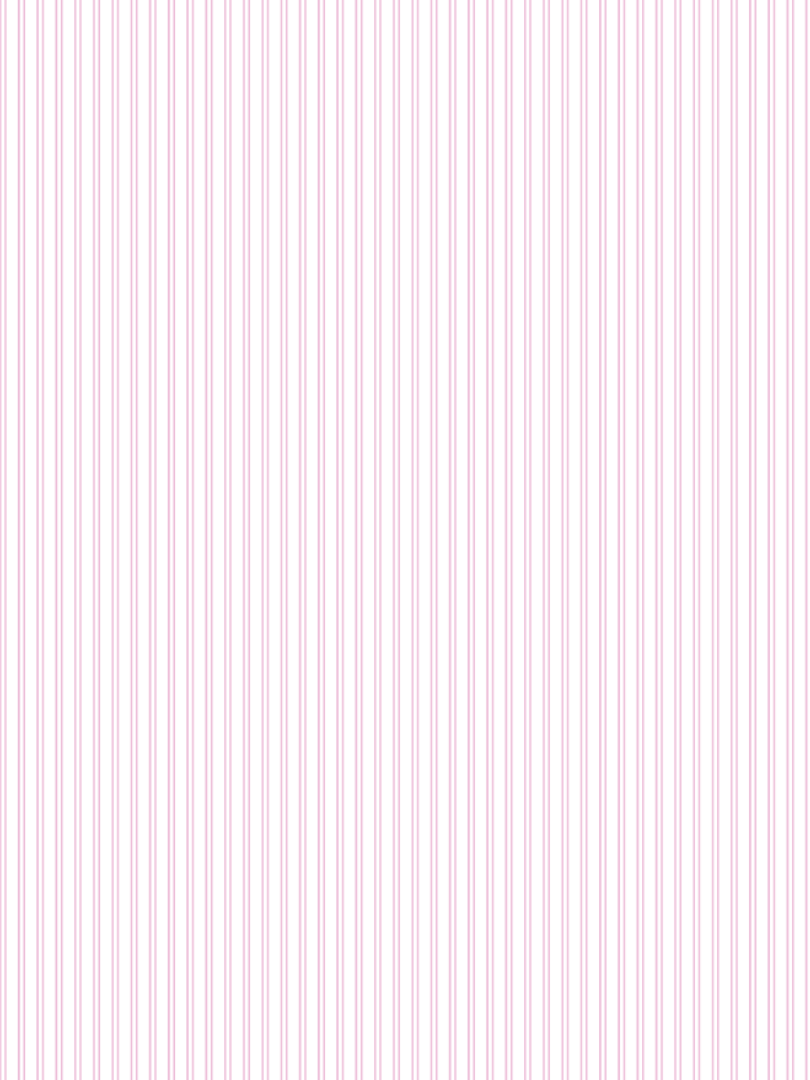 Hallie Hair Bow - Pink Pinstripe