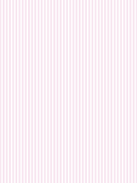 Hallie Hair Bow - Pink Pinstripe