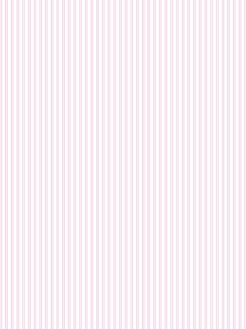 Hallie Hair Bow - Pink Pinstripe