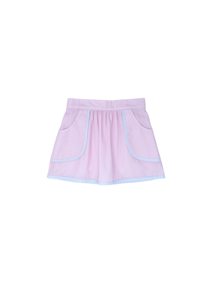 Isabella Skirt - Pink / Blue Minigingham