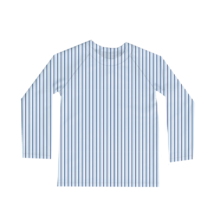 Sun &amp;amp; Sand Rash Guard - Pinstripe