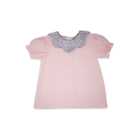 Scarlett Blouse - Pink, Floral