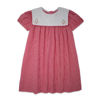 Hope Chest Dress - Red Minigingham, Tree