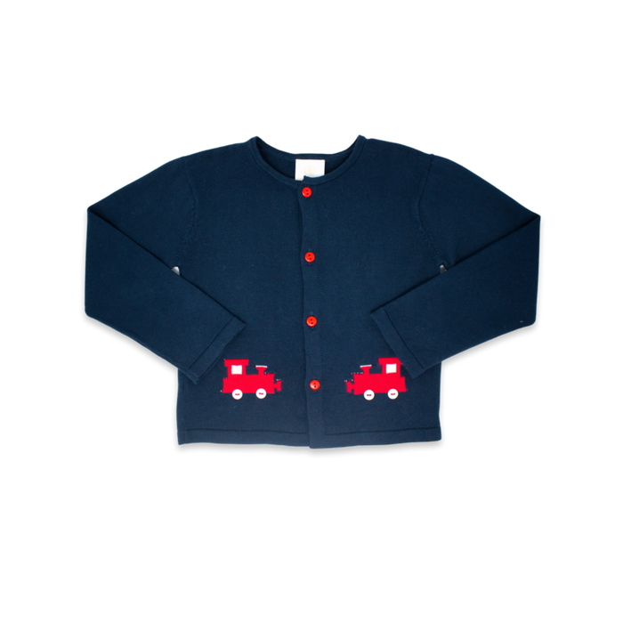 Burrow Button Down Sweater - Train