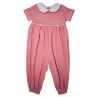 Rover Romper - Red Minigingham