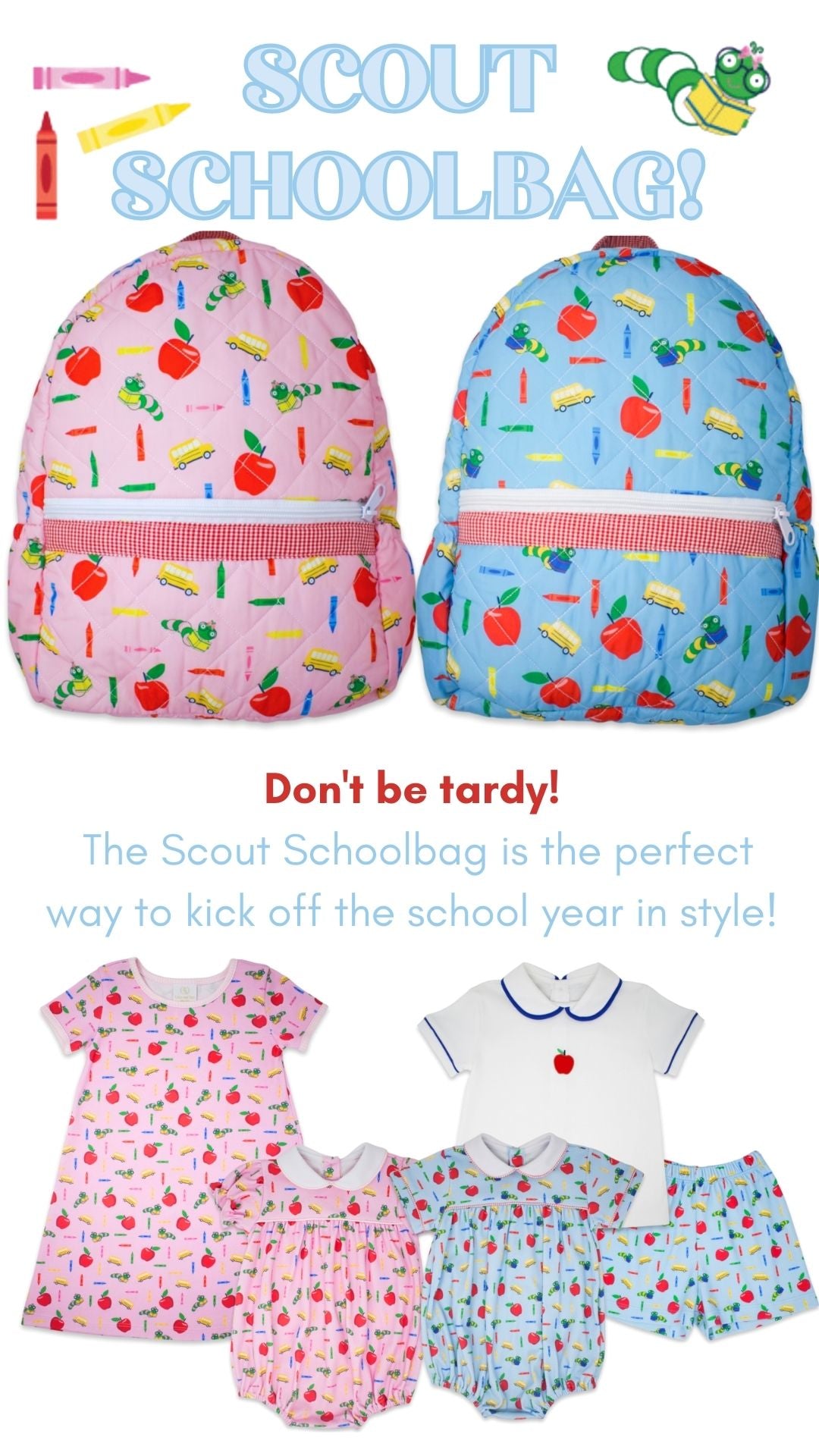 Scout Schoolbag - Pink