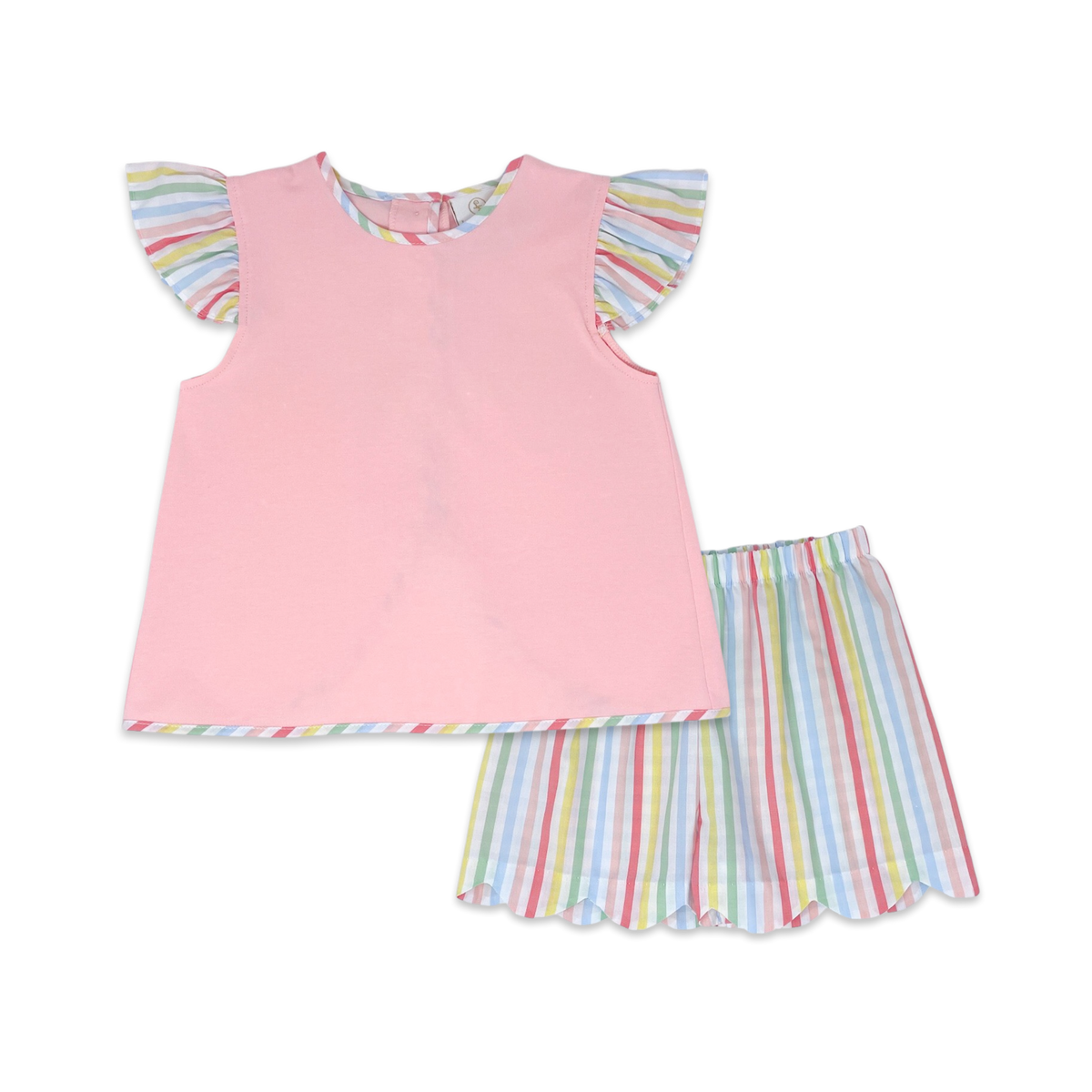 Angel Short Set - Playful Pink, Rainbow