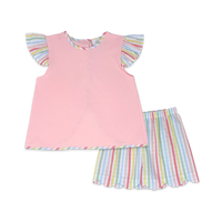 Angel Short Set - Playful Pink, Rainbow