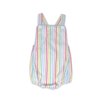 Evan Sunsuit - Rainbow Stripe