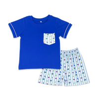 Charlie Short Set - Royal, Snips and Snails