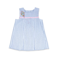 Kara Dress - Perfect Day Blue Pinstripe, Kite