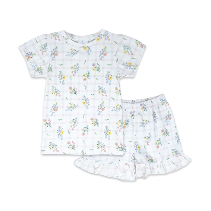 Lily Short Set - Wilimington Wildflower Windowpane