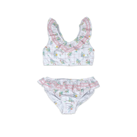 Brandy Two Piece Swimsuit  - Wilmington Wildflower Windowpane