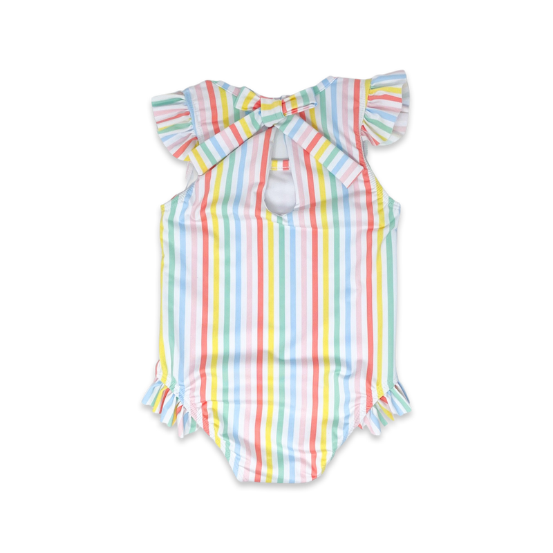 Lottie Swimsuit - Rainbow Stripe