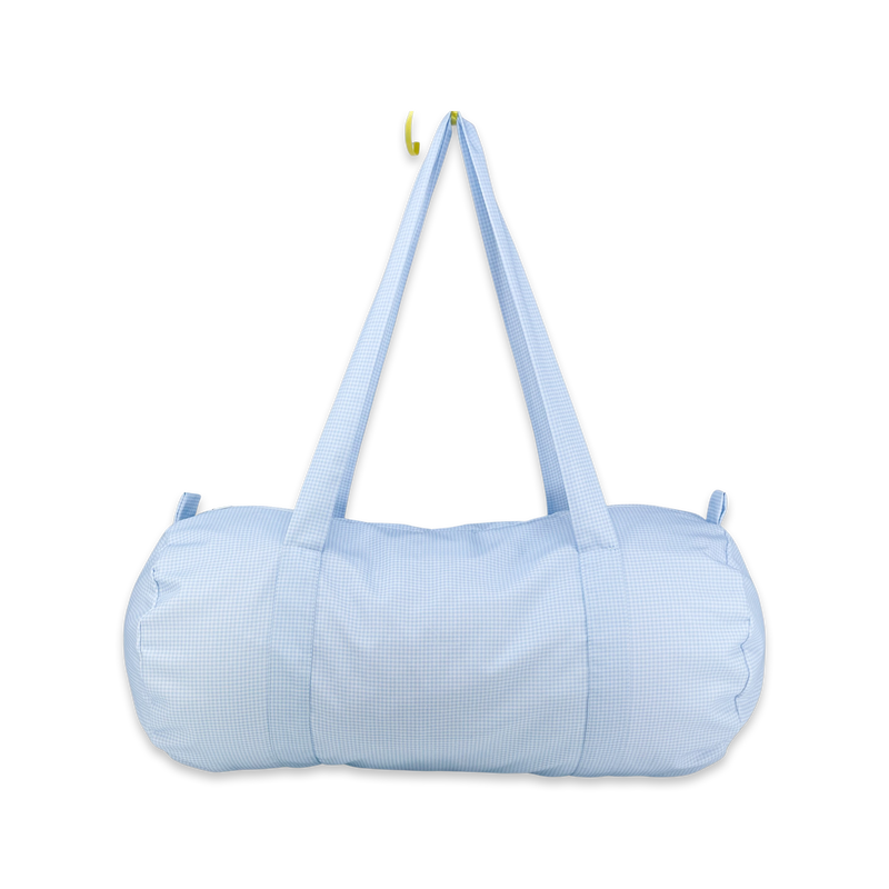 Overnight Duffle Bag - Baby Blue Mingingham