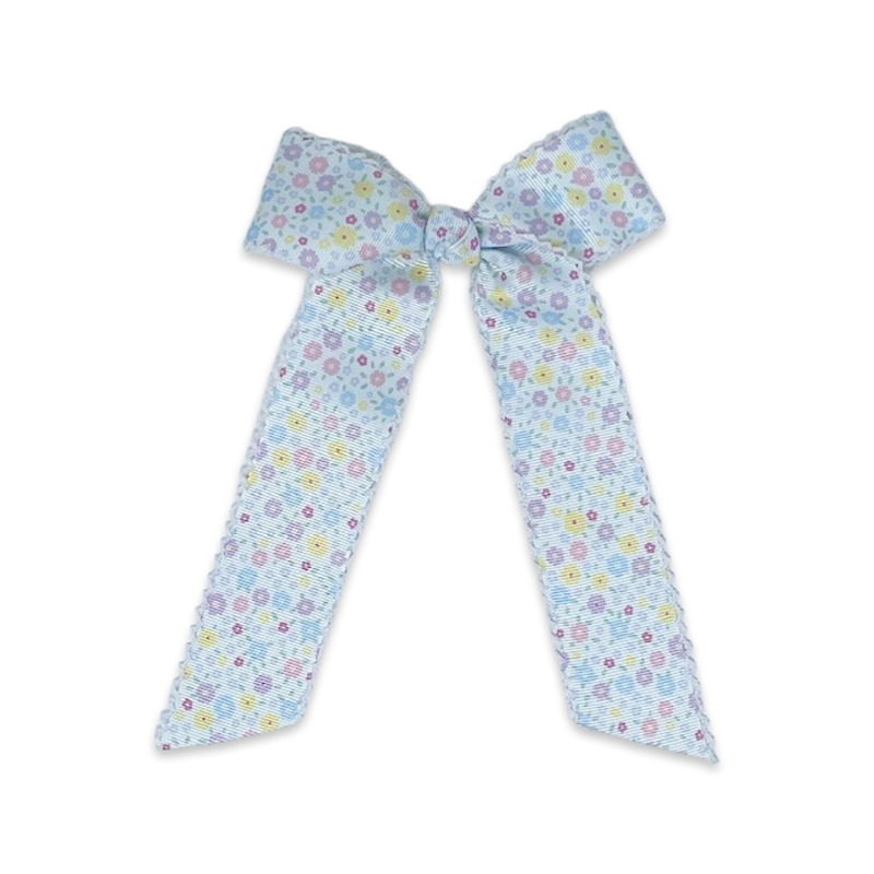 Lola Long Bow - Itsy Bitsy Floral