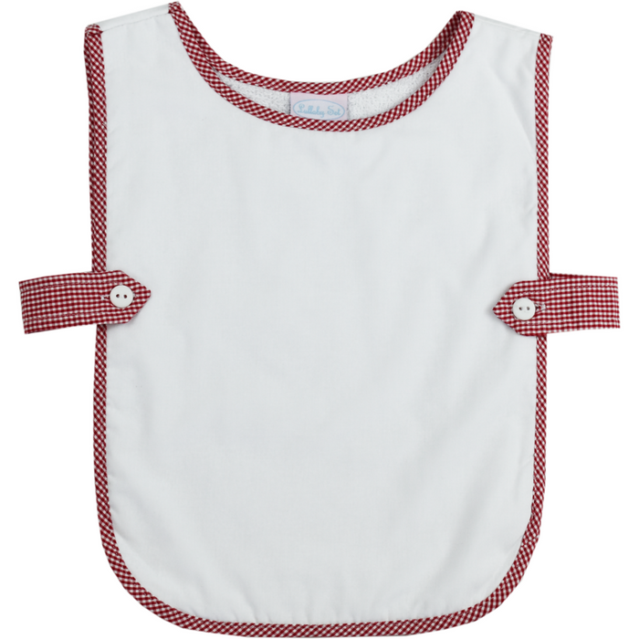 Celebration Bib - Red Minigingham