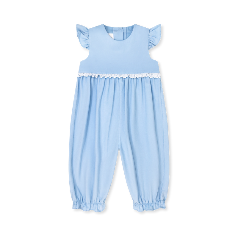 Angel Romper - High Point Blue Cord