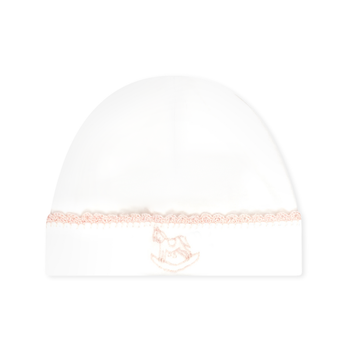 Baby Hat - Park White, Pink Rock a Bye Baby