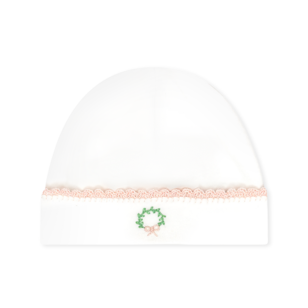 Baby Hat - Park White, Wreath